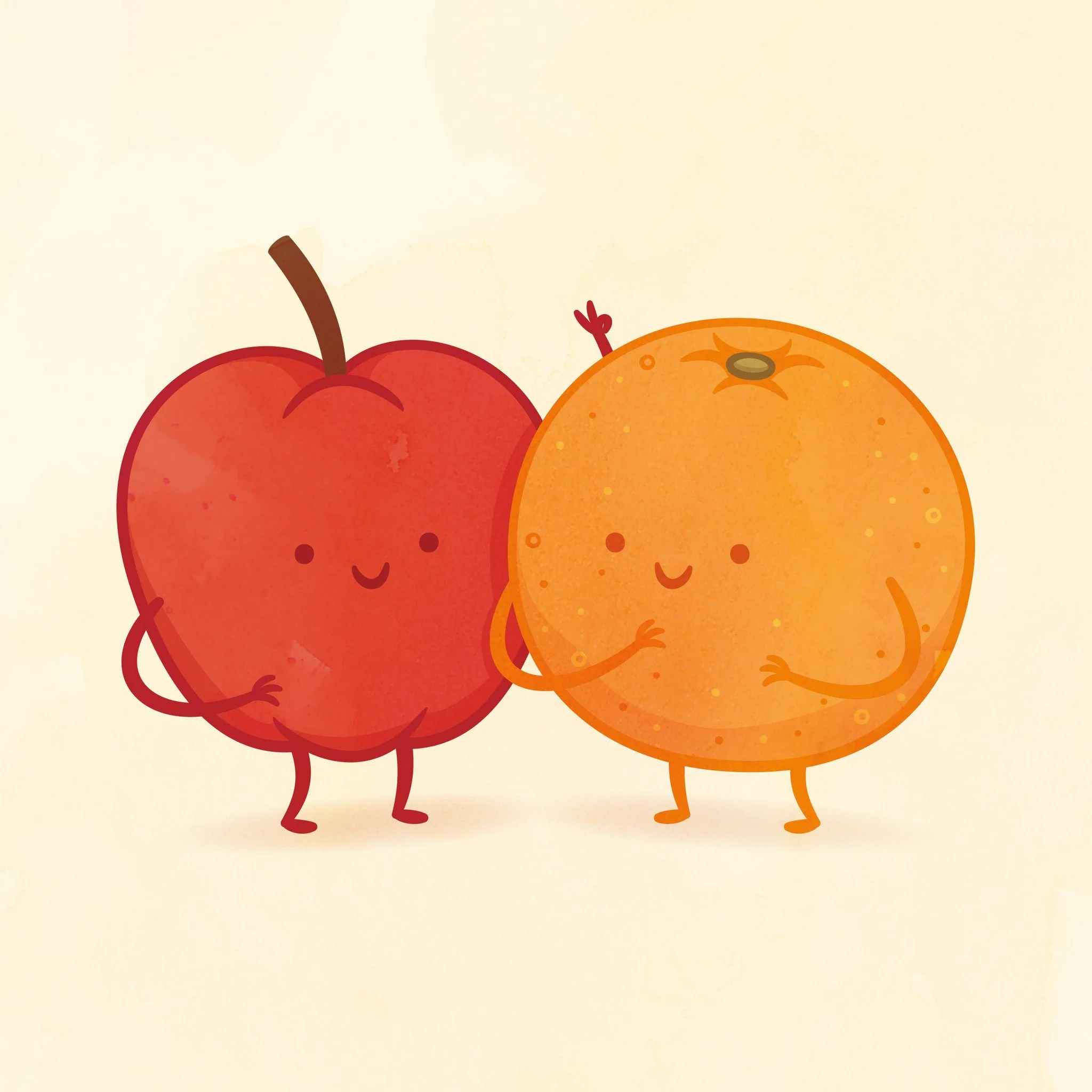 Apple and Orange by Philip Tseng