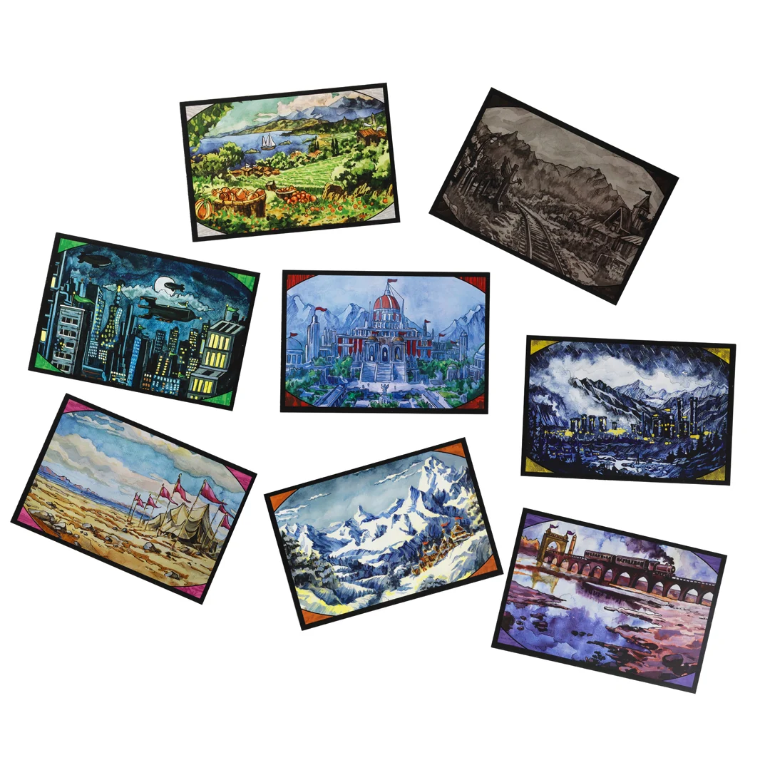 Blue Prince Stamp and Postcard Set - Image 3