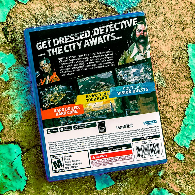 Disco Elysium: The Final Cut (PlayStation 5) - iam8bit Exclusive Edition - Image 3