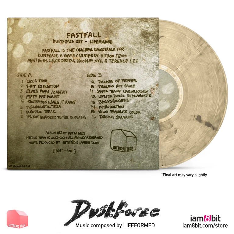 Fastfall: Dustforce Vinyl Soundtrack - Image 3