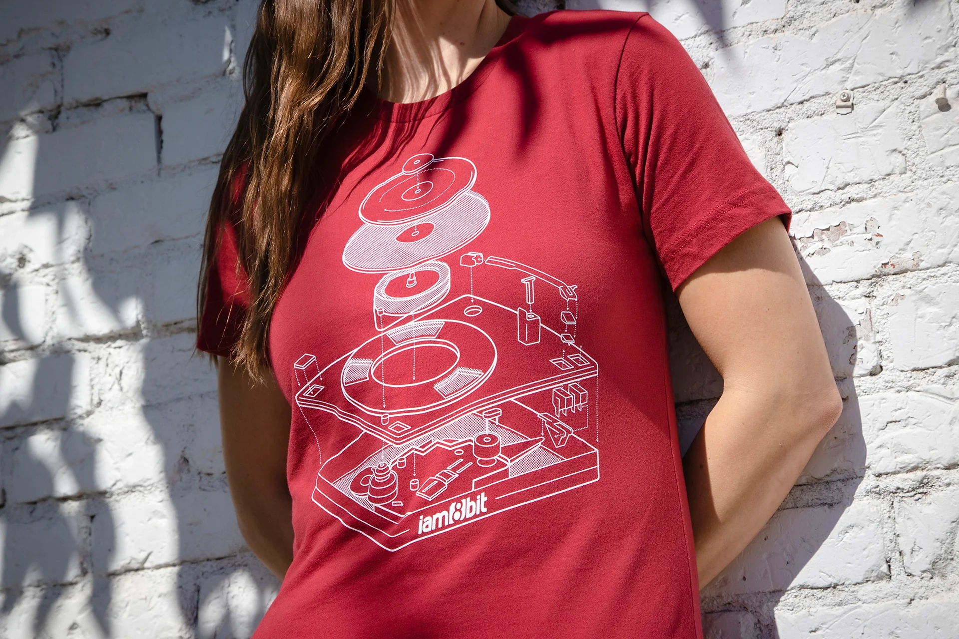 iam8bit Record Player Shirt - Image 3