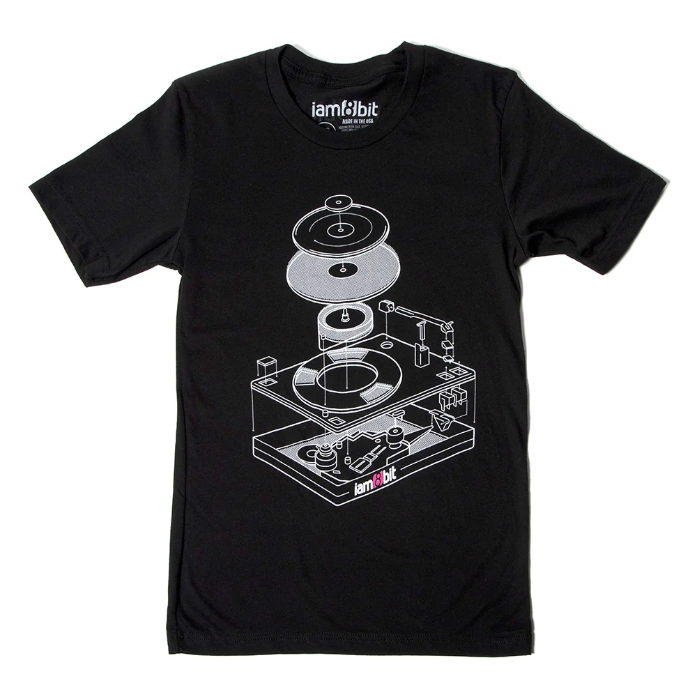 iam8bit Record Player Shirt - Image 8