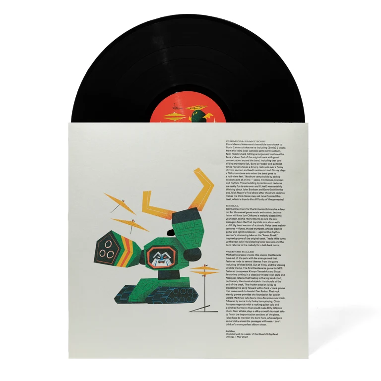 Joystick Jazz: The Blueshift Big Band Plays Iconic Video Game Hits (Vol. 2) Vinyl Soundtrack - Image 9