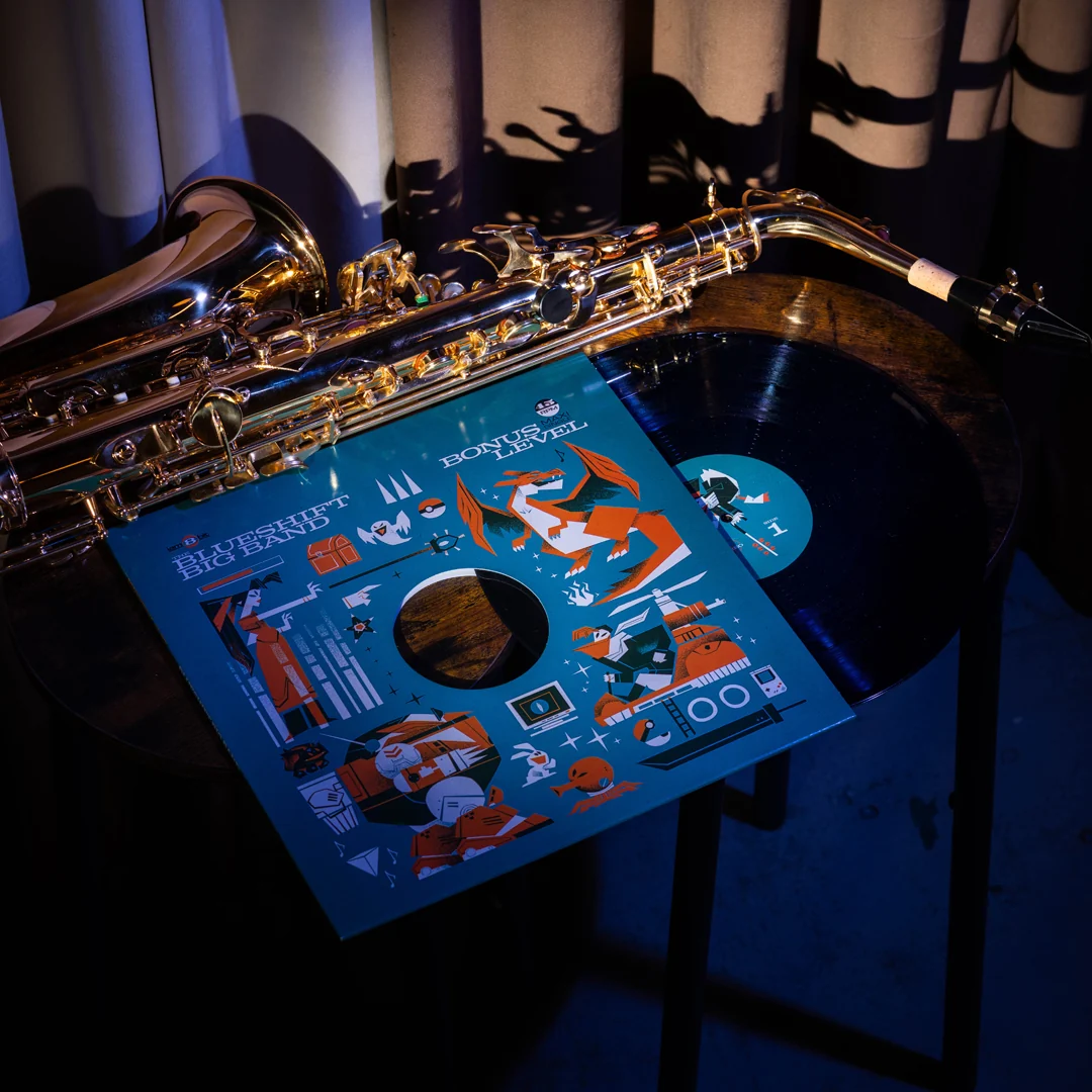 Joystick Jazz: The Blueshift Big Band Plays Iconic Video Game Hits (BONUS LEVEL) Vinyl - Image 4