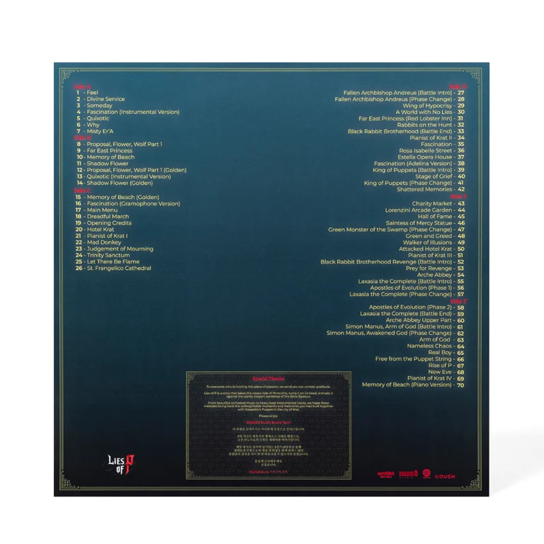 Lies of P 3xLP - Image 9