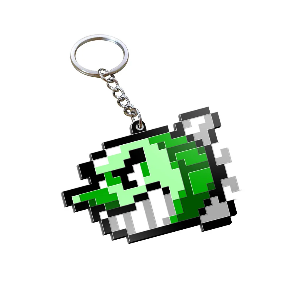 Mighty Cuphead Adventure Pixel Art Keychain Blind Box - Image 8