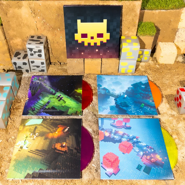 Minecraft Dungeons 4xLP Vinyl Box Set - Image 3