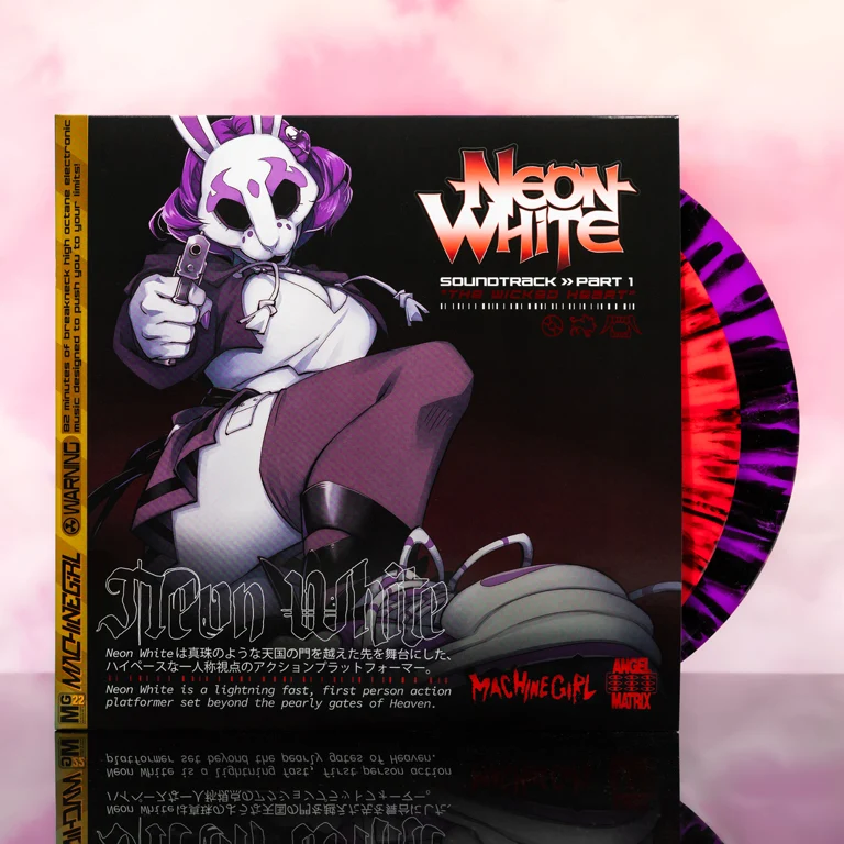 Neon White Soundtrack Part 1 “The Wicked Heart” 2xLP - Image 2