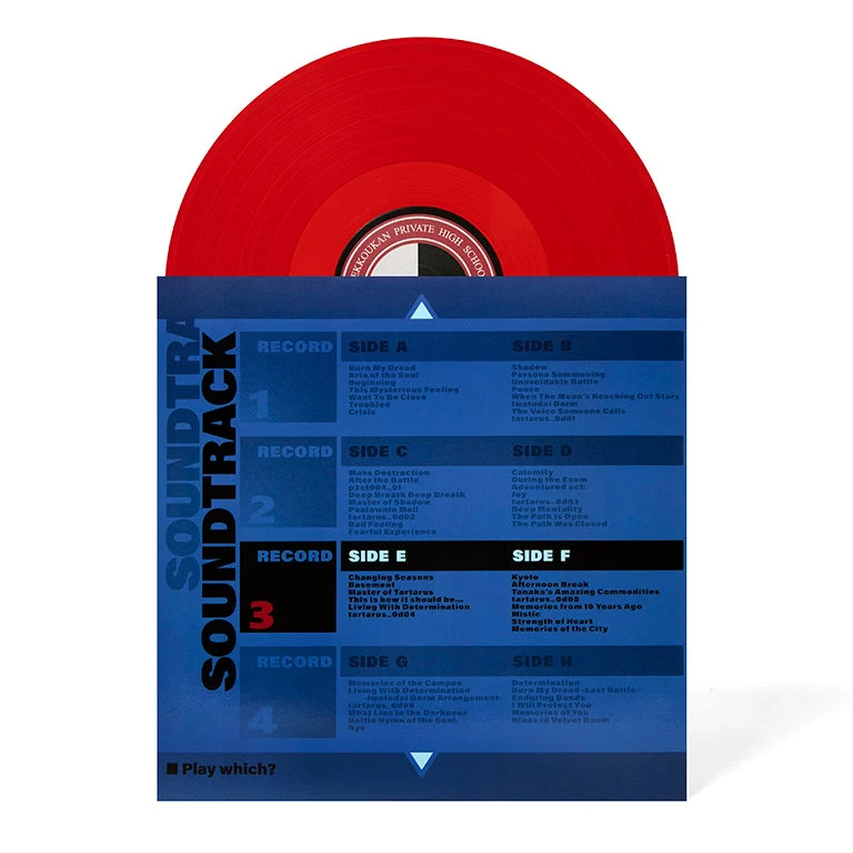 Persona 3 Vinyl Soundtrack 4xLP - Image 17