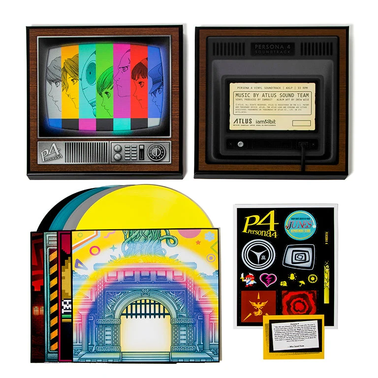 Persona 4 Vinyl Soundtrack 4xLP - Image 24