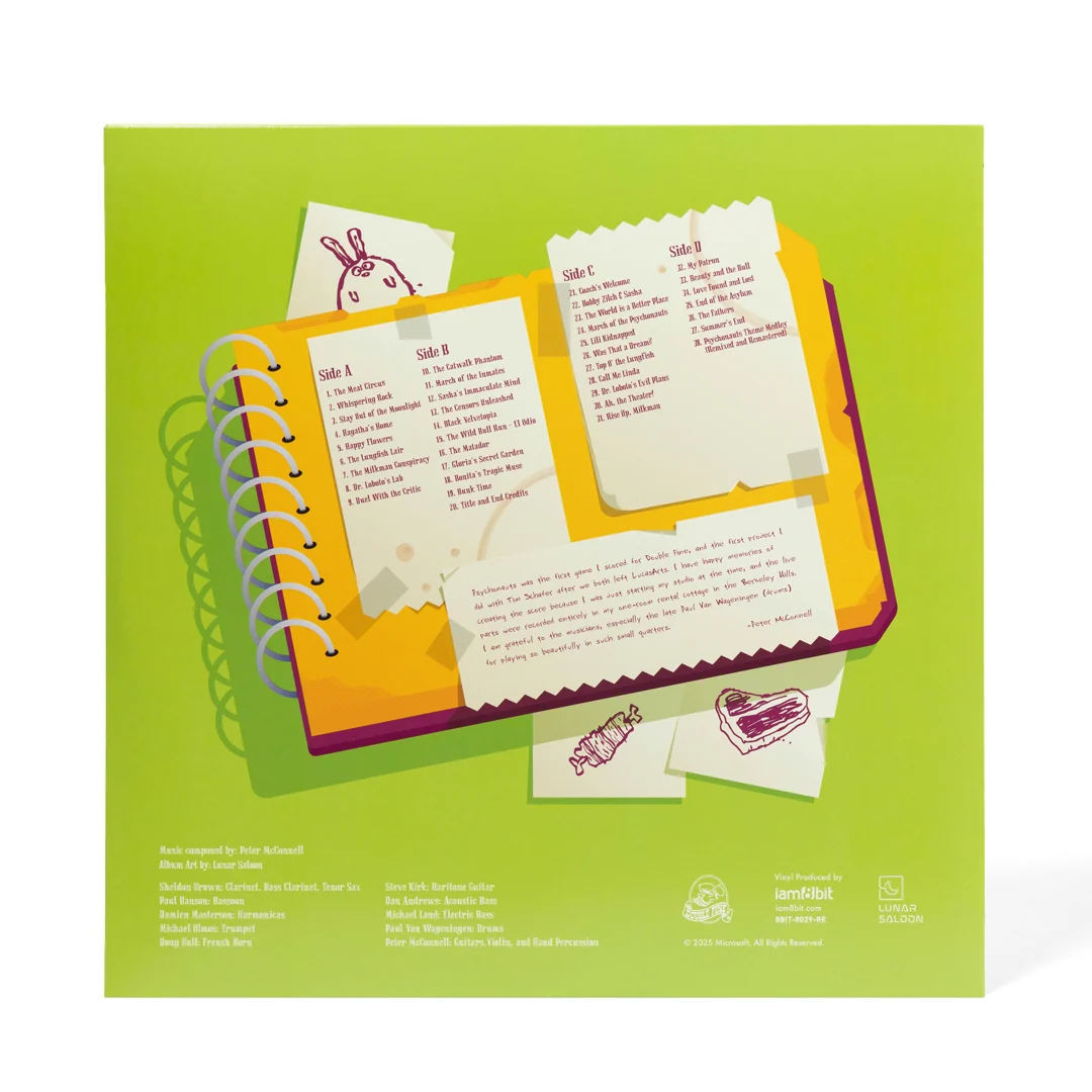 Psychonauts 2xLP (20th Anniversary Edition) - Image 8