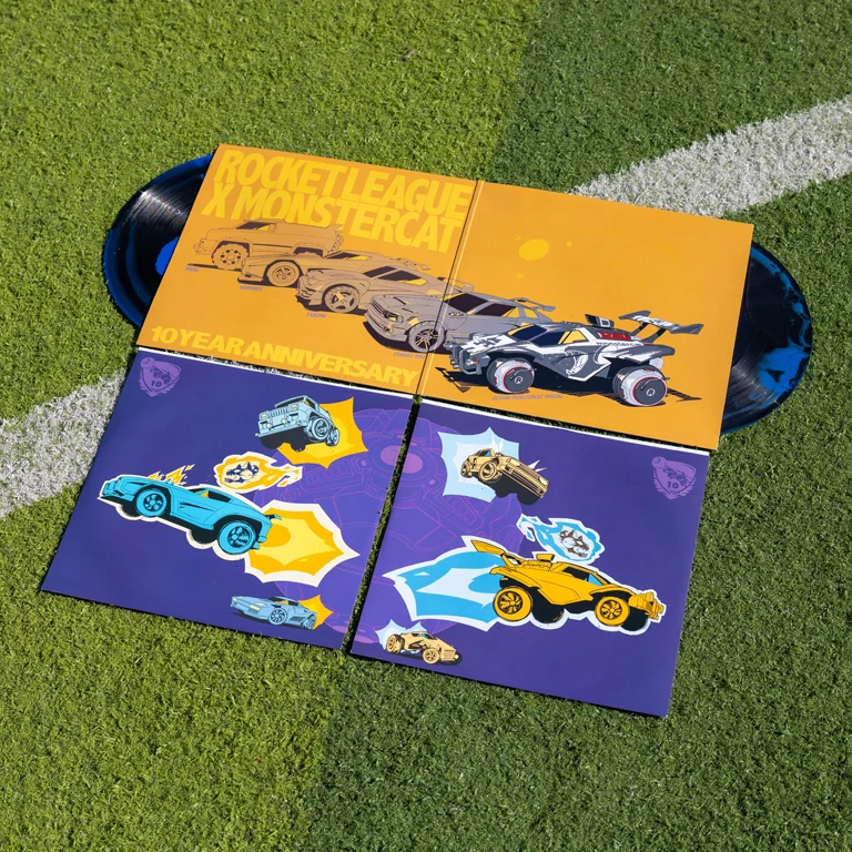 Rocket League x Monstercat: 10 Year Anniversary 2xLP - Image 3