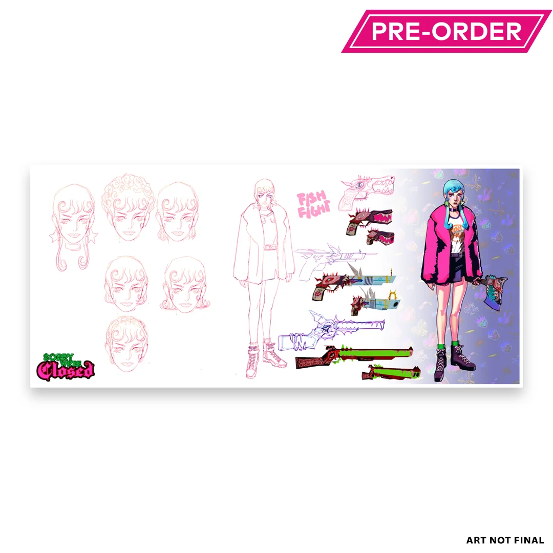 Sorry We're Closed: Michelle - Character Sheet