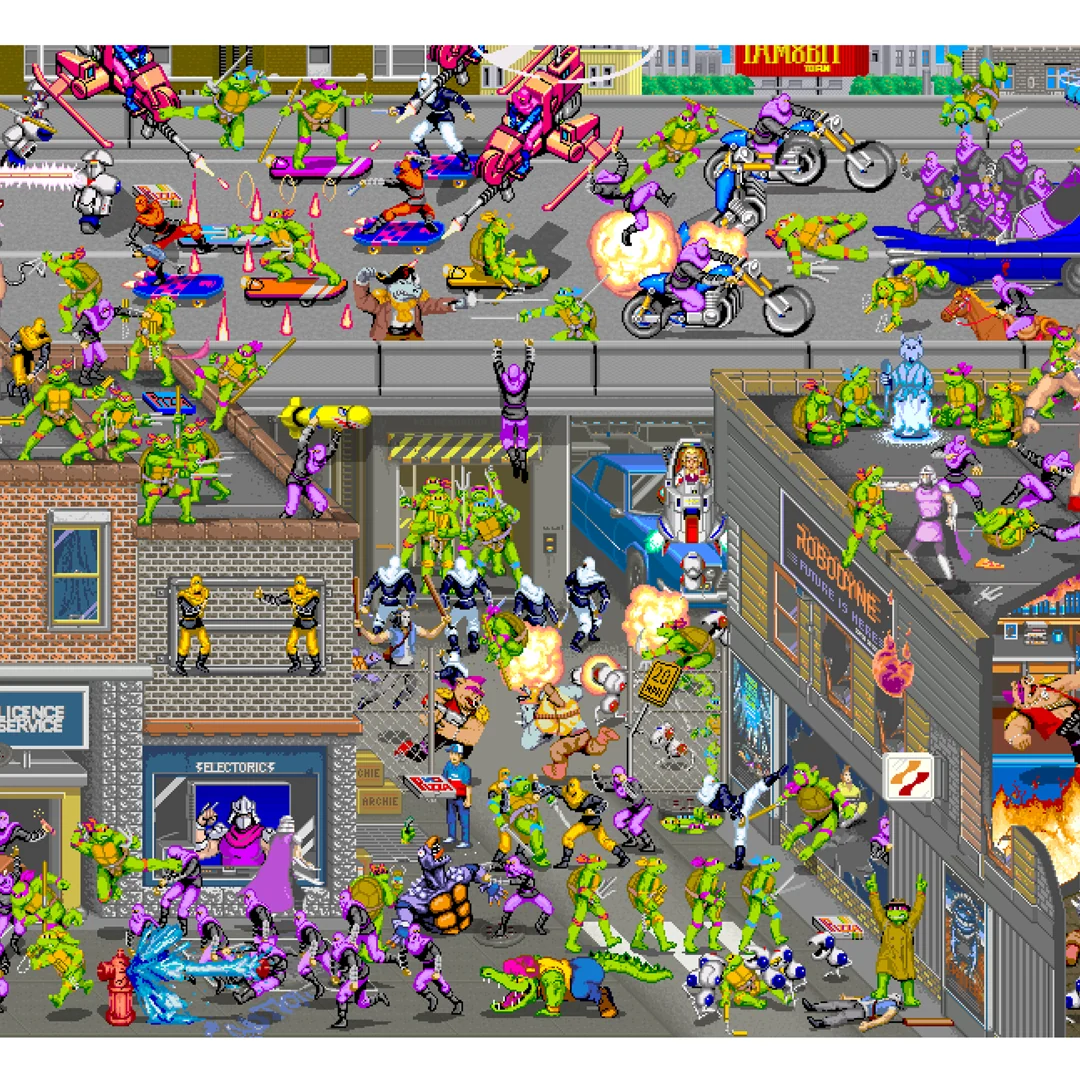 Turtlemania! by Aled Lewis (LEAN/MEAN/GREEN: A TMNT LIMITED EDITION ART PRINT SERIES) - Image 4