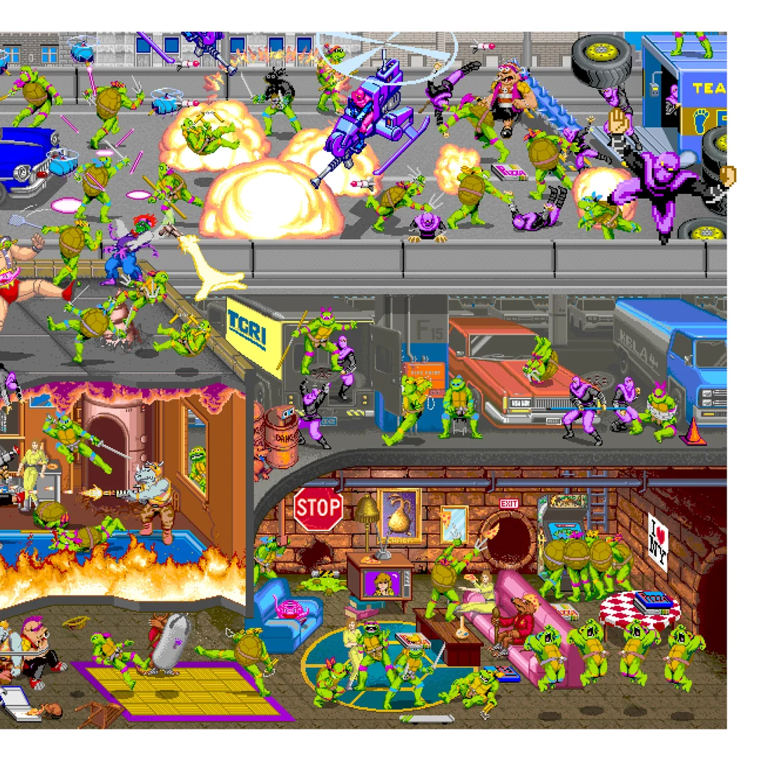 Turtlemania! by Aled Lewis (LEAN/MEAN/GREEN: A TMNT LIMITED EDITION ART PRINT SERIES) - Image 5