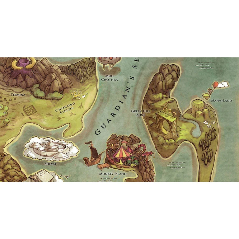 Videogames World Map by Edison Yan - Image 3