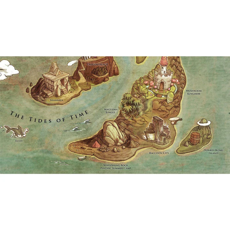 Videogames World Map by Edison Yan - Image 4