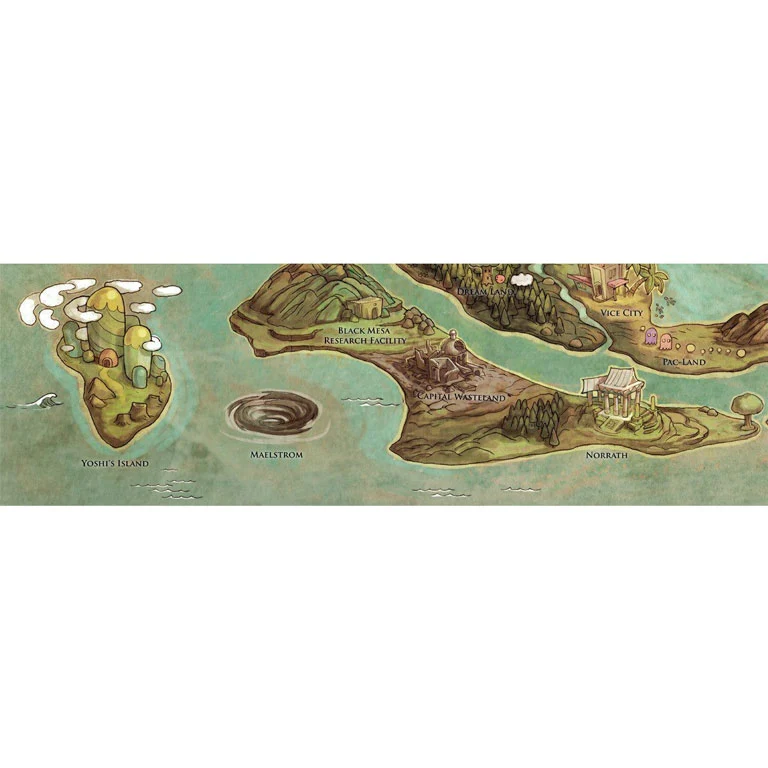 Videogames World Map by Edison Yan - Image 5