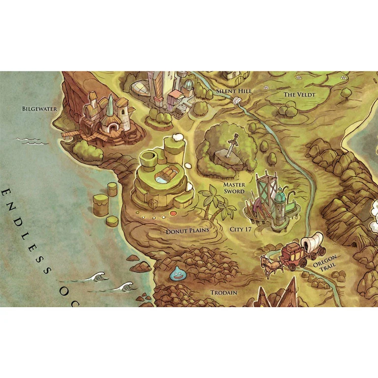 Videogames World Map by Edison Yan - Image 6