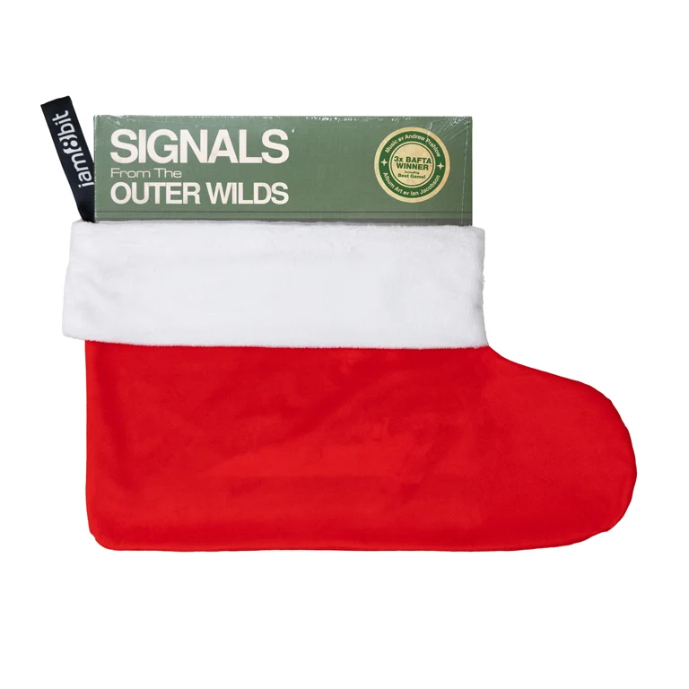 Vinyl Record Stocking (Red) - Image 4