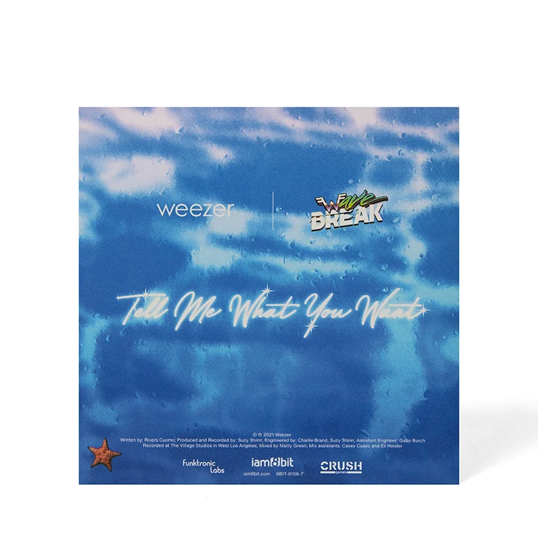 Weezer x Wave Break 7" (feat. "Tell Me What You Want") - Image 10