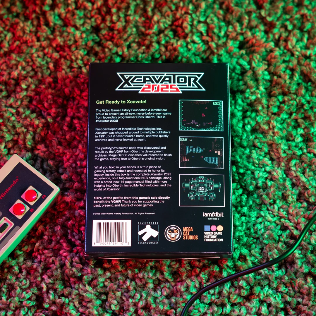 Xcavator 2025 (NES Cartridge) - Image 4